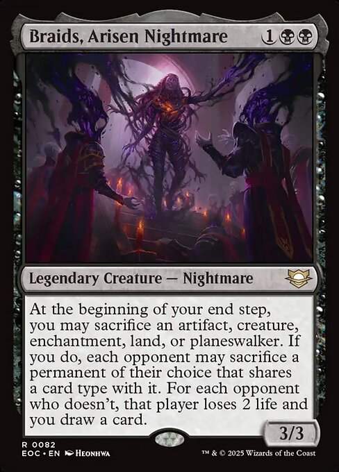 Braids, Arisen Nightmare (Foil)