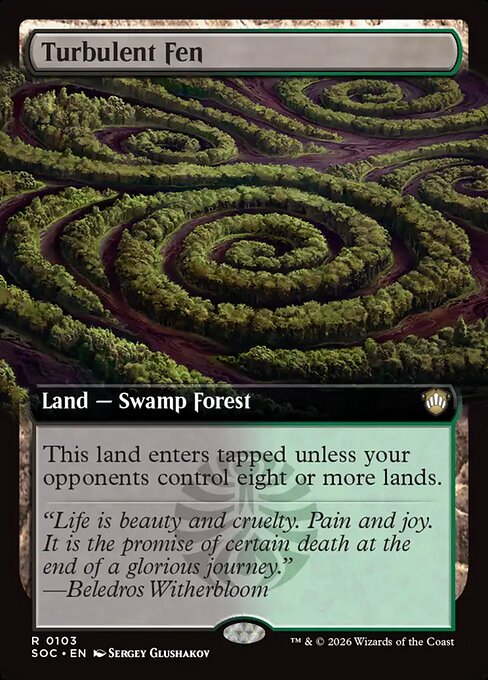 Turbulent Fen (Foil)