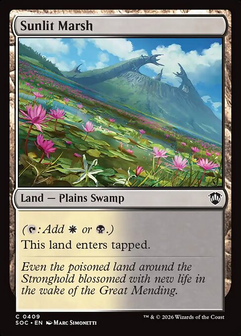 Sunlit Marsh (Foil)