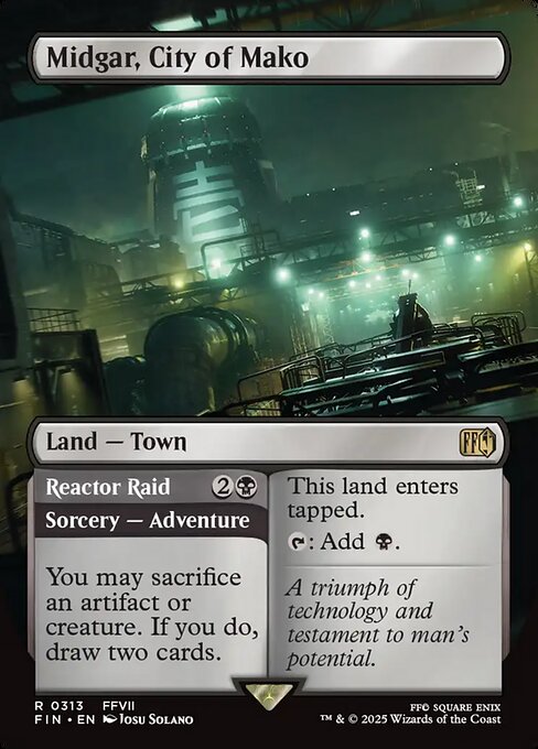 Midgar, City of Mako // Reactor Raid (Foil)