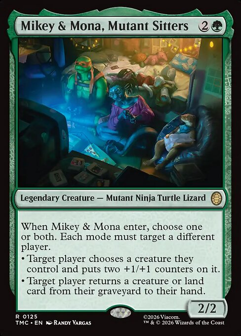 Mikey & Mona, Mutant Sitters (Foil)