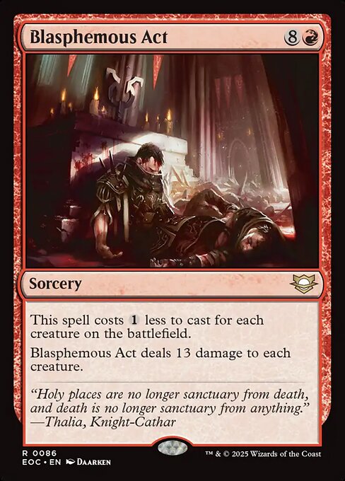 Blasphemous Act (Foil)
