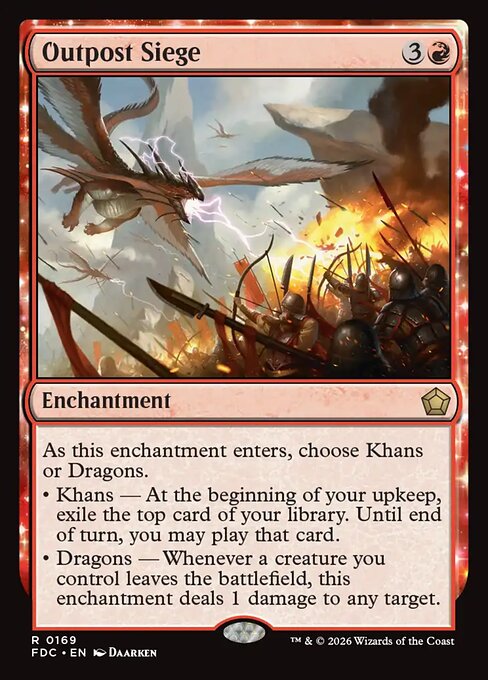 Outpost Siege (Foil)