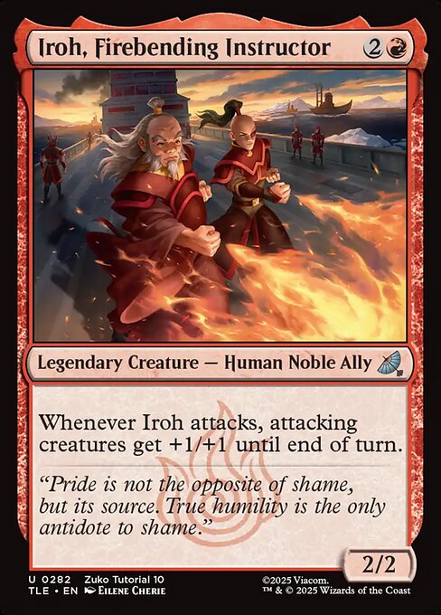 Iroh, Firebending Instructor (Foil)