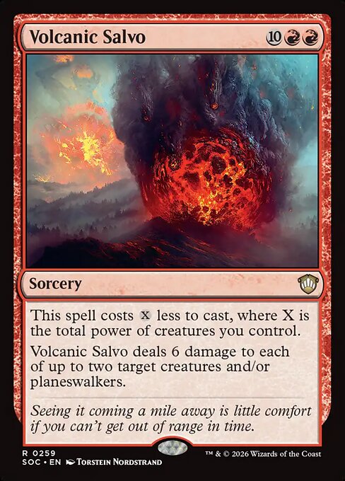 Volcanic Salvo (Foil)