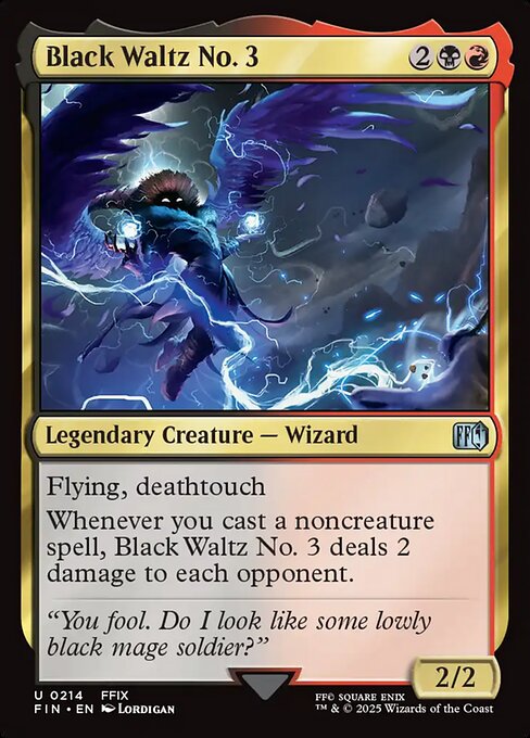 Black Waltz No. 3 (Foil)