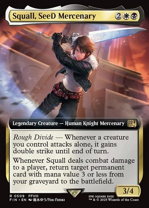 Squall, SeeD Mercenary (Foil)