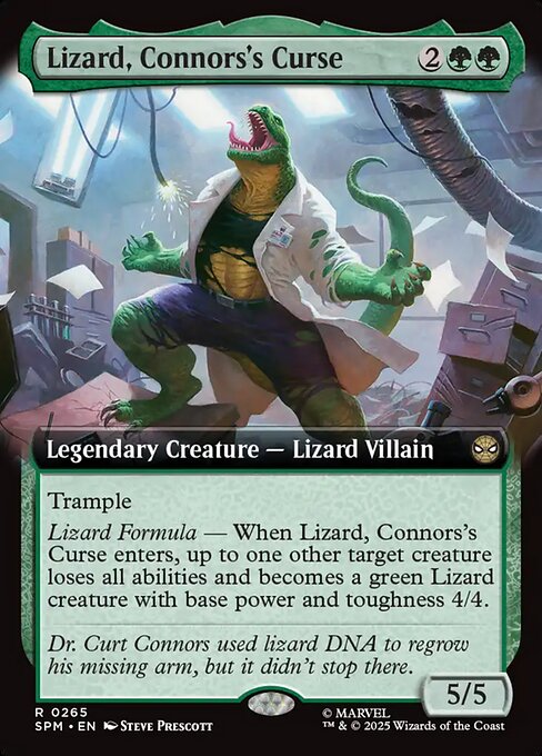 Lizard, Connors's Curse (Foil)