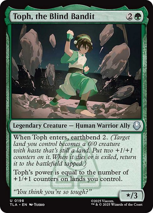 Toph, the Blind Bandit (Foil)