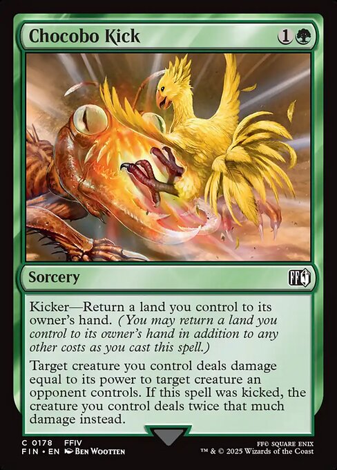 Chocobo Kick (Foil)