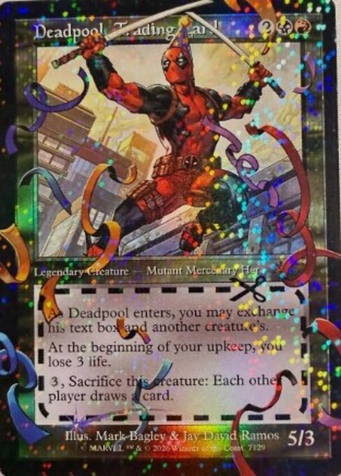 Deadpool, Trading Card (Foil)