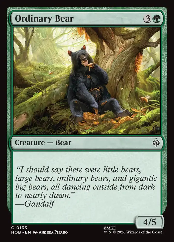 Ordinary Bear (Foil)